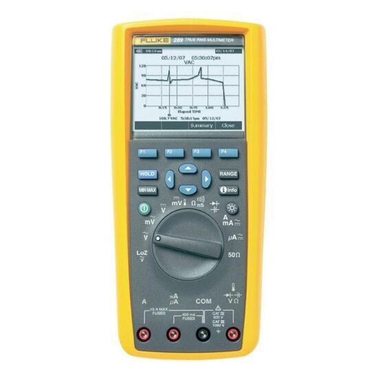 FLUKE 289 OСЦИЛЛОГРАФ-МУЛЬТИМЕТР РЕГИСТРИРУЮЩИЙ ЦИФРОВОЙ